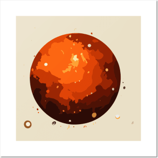 Mars The Red Planet Posters and Art